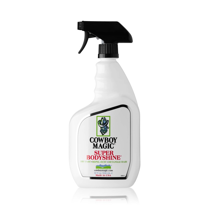 Cowboy Magic 32 fl oz Super Body Shine Spray Detangler