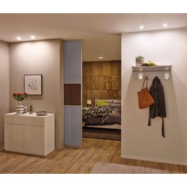 Paulmann 93680 Nova Plus LED Einbauleuchte inkl. Coin Basisset schwenkbar eckig 84x84mm 50° 3x6W 230V dimmbar 2700K Alu gedreht Spot Einbaustrahler Einbauleuchte