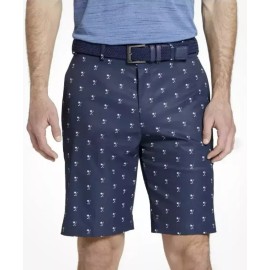 Walter Hagen NEW Men's Walter Hagen Perfect 11 Flat Front Golf Shorts Palm Club Navy Blue 42