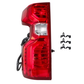 labwork Tail Lamp Light Replacement for Silverado 1500 2019-2021 Red Lens Driver Side Halogen Brake Light Outer 84752978
