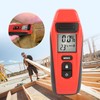 1Pc Practical Digital Wood Moisture Meter Timber Damp Detector W/Two