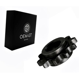 OEM-GT 10 Tooth Sprocket 415 Chain for Motorized Bicycle, Go Kart, Mini Bike Clutch.