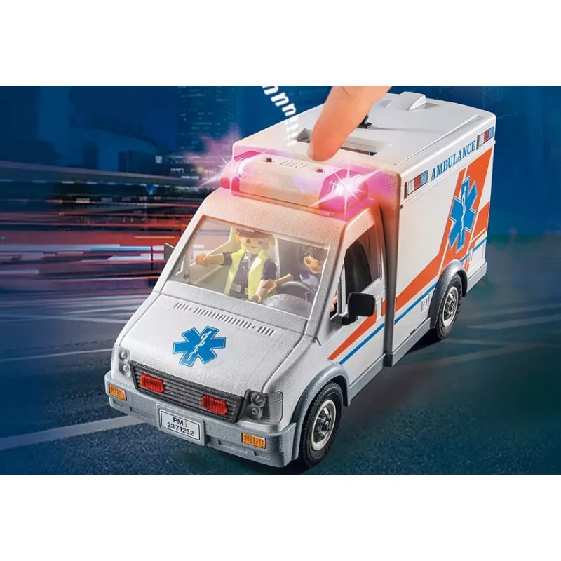 Playmobil Figuras Para Armar Playmobil City Action Ambulancia 63 Piezas