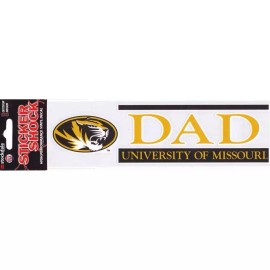 Stockdale Missouri Tigers Die Cut Decal Strip - Dad