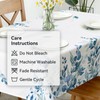 Summer Eucalyptus Leaf Washable Rectangle Table Cloth 60x84inch