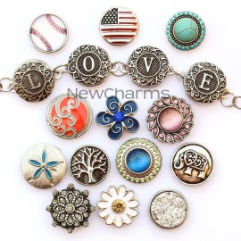 NewCharms Snap Charm Jewelry - Your Selection of Snaps - Over 200 designs available now