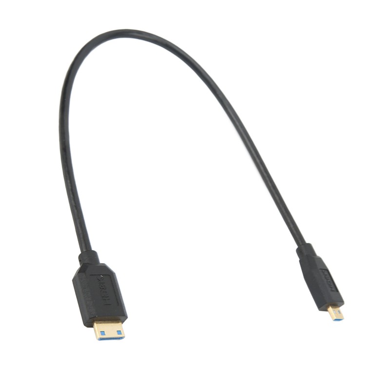 Mini to Micro HD Multimedia Interface Connection Cable 8K At
