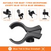 Adjustable Microphone Holder Clip, 1 Pcs Plastic Spring Mic Clip,