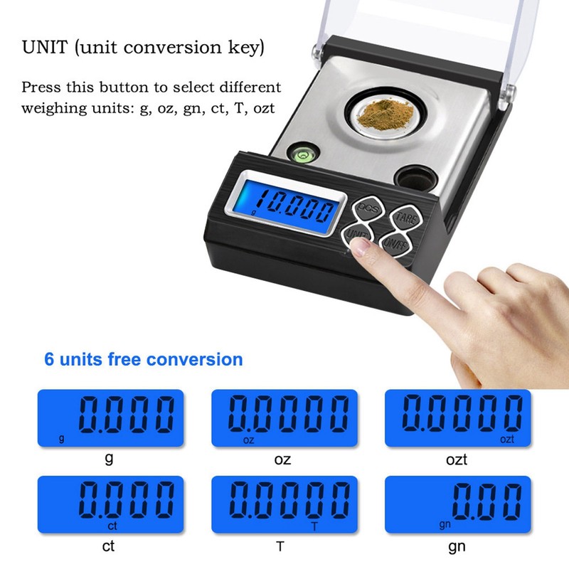 High Precision Mini Digital Pocket Scale Electronic Balance Weight for