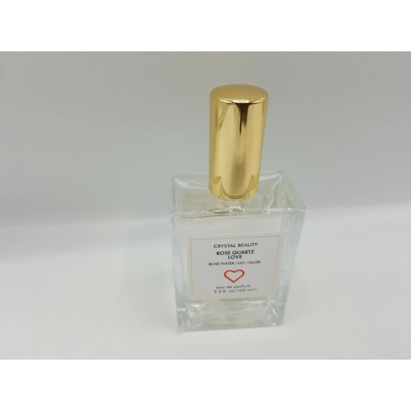 PINK Crystal Beauty ROSE Quartz LOVE Eau De Parfum 3.4