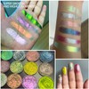 Professional multi-chrome eyeshadow,Handmade and long-lasting chameleon holographic,100% Vegan and Cruelty