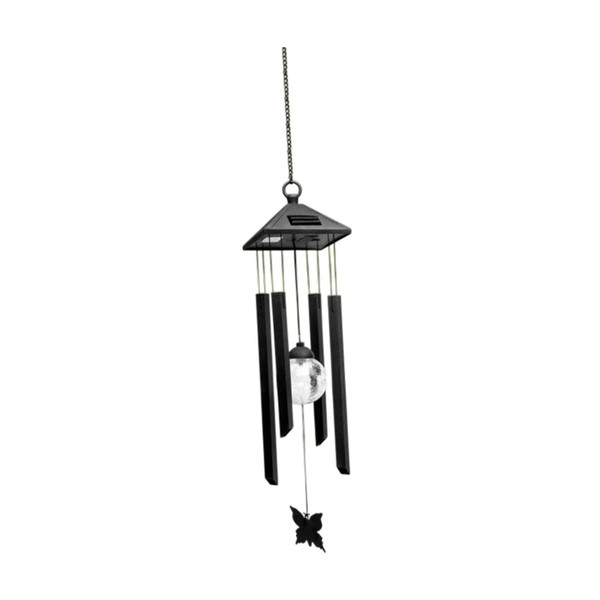 Baoblaze Outdoor Solar Light Wind Chime Hanging Decoration Sturdy Accessories