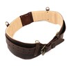 TOURBON Genuine Leather Tool Belt for Carpenters Electricians Padded Work
