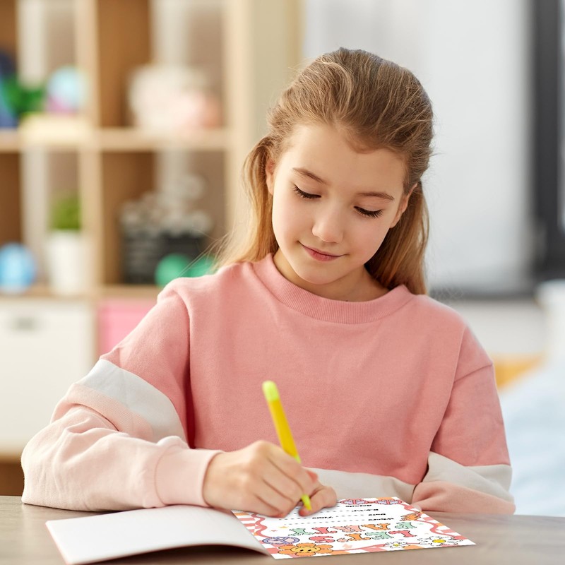 JarThenaAMCS 24 Pack Retro Preppy Invitations with Envelopes & Stickers