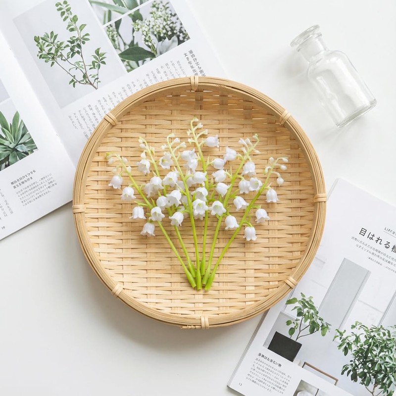 25 Pcs Lily of The Valley Artificial Flowers Faux Lily