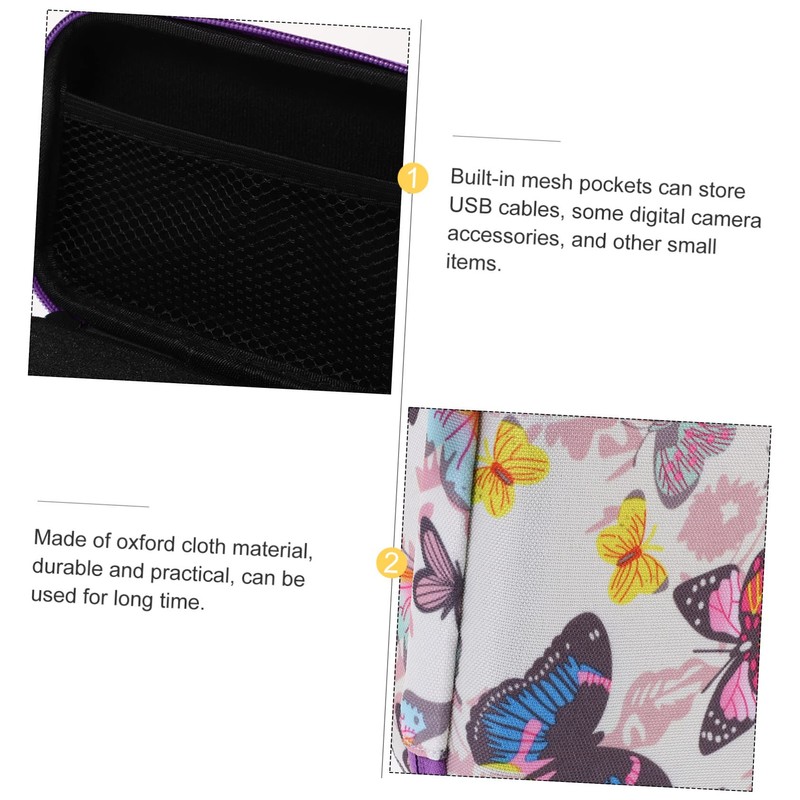 MERRYHAPY Photography Bag Compact Travel Camera Bag Sturdy Kids Camera