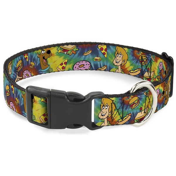 Buckle-Down Dog Collar Plastic Clip Scooby Doo and Shaggy Poses