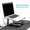BLACK+DECKER Laptop Stand for Desk - Ergonomic Laptop Stand for