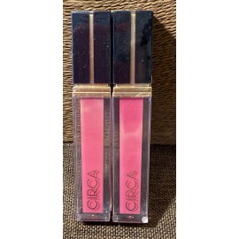 Circa Lot of 2 Circa Beauty Lustrous Shine Lip Polish 06 Electric Organza ~ Sealed