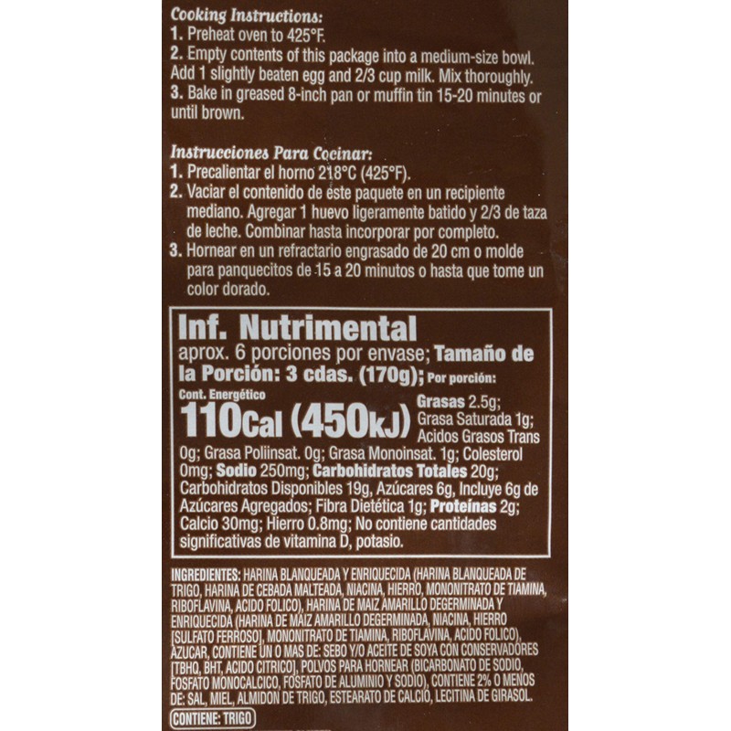 Hill Country Fare Honey Sweet Corn Bread Mix 6 Oz