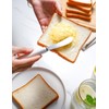 AISBUGUR Butter Spreader Knife, 4-Pack Stainless Steel With Comfortable Handle