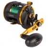 leeda icon m30 multiplier boat reel with braid