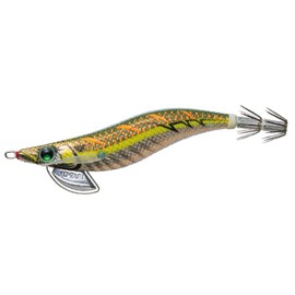 DUEL YO-ZURI Egi: Patapata Q Rattle No. 3.5 BLGD: 07 Blue Luminous Gold Dark Green