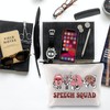 Funny Speech Squad Makeup Bag SLP Gift Speech Language Pathologist