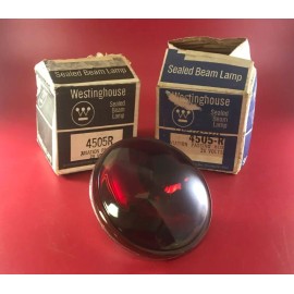 WESTINGHOUSE 4505R AVIATION PASSING RED, 28V, SEALED BEAM LAMP (1PC)