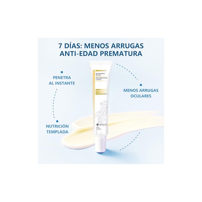 Weud Skin Care Coreano Kit Crema Hidratante Centella Niacinamida Cremas