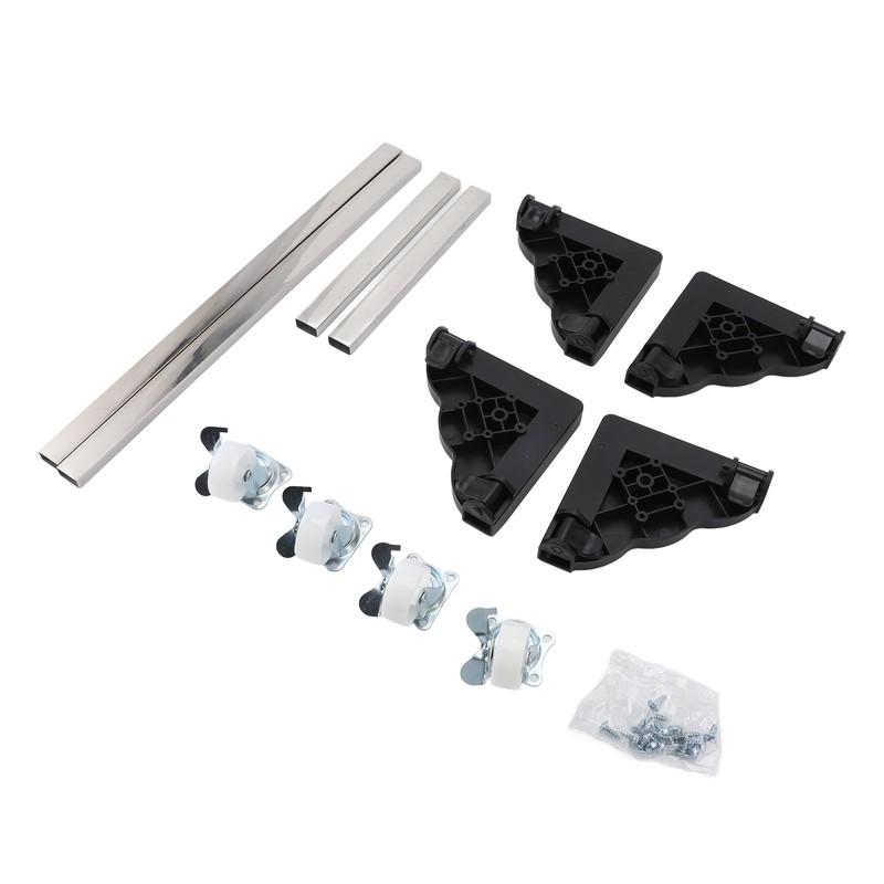 PC Stand Computer Tower Stand with Caster Wheels Universal Retractable