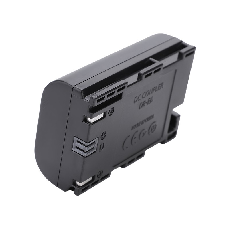 NP-F970 to LP-E6 Dummy Battery Plastic Plate Mount Adapter Cable