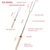 MalloMe Marshmallow Toasting Forks Kit,32" Extendable Marshmallow Sticks for Fire