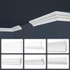 MARBET DESIGN Stucco Moulding Moulding XPS Polystyrene White - Ceiling