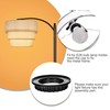 EDISLIVE 3-tier Drum Linen Lamp Shade for Pendant Lamp Floor