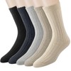 Mens Wool Socks for Winter Thick Warm Hiking Sock Soft