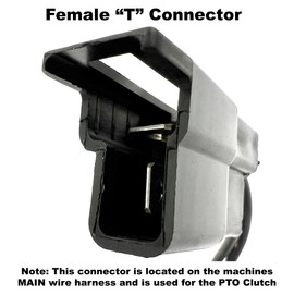 HD Switch Wire Harness Connector Repair Kit Electric PTO Clutch (Machine Side) Female Plug for All Scag Turf Tiger Cheetah Tiger Cub Patriot Wildcat Tiger Cat Freedom Z V-Ride Z Cat & More Lawn Mower
