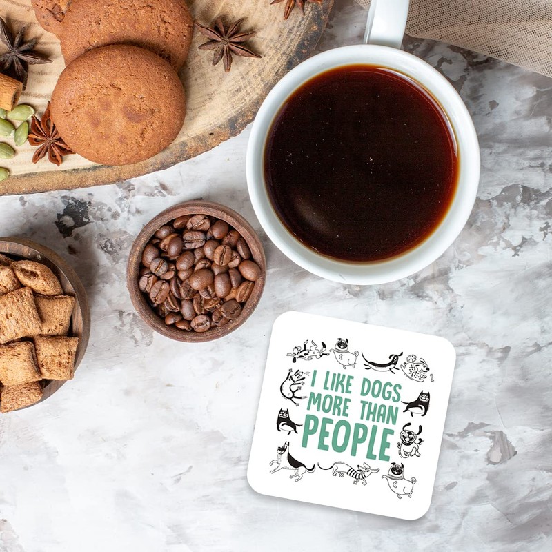 CS708 I Like Dogs More Than People Novelty Funny Coffee