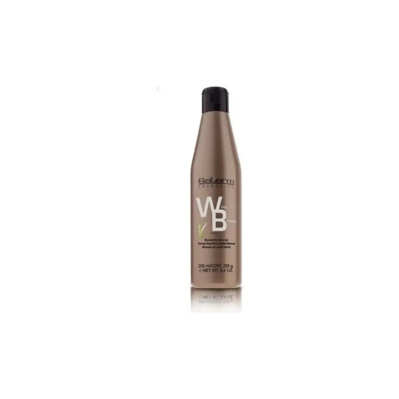 Salerm Shampoo Cabellos Blancos 500ml Con Extracto De Bambú