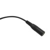 HELETUL Two Way Radio Adapter, K1 Male to 3.5mm Female,