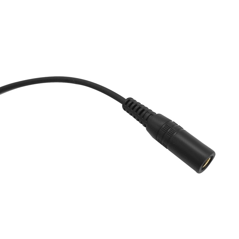 HELETUL Two Way Radio Adapter, K1 Male to 3.5mm Female,