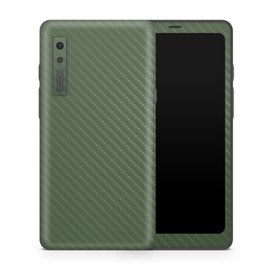 Carbon Fiber Tablet Skin Compatible with BOOX Palma 1 (2023) - Solid Olive - Premium 3M Vinyl Protective Wrap Decal Cover - Easy to Apply | Crafted in The USA by MightySkins