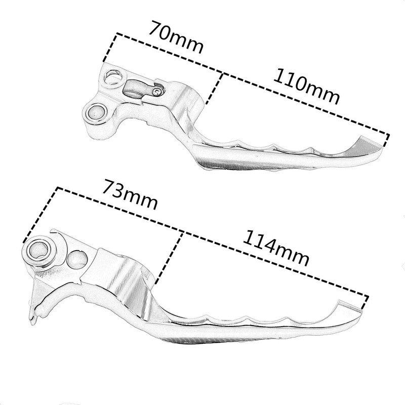 CBCTOC Motorcycle Brake and Clutch Lever Set for Harley Touring,