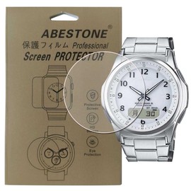Abestone [Pack of 3] For WVA-M630D-7AJF Compatible Watch TPU Protective Film High Transmittance, Anti-Scratch, Anti-Bubbles, Easy Installation (WVA-M630)