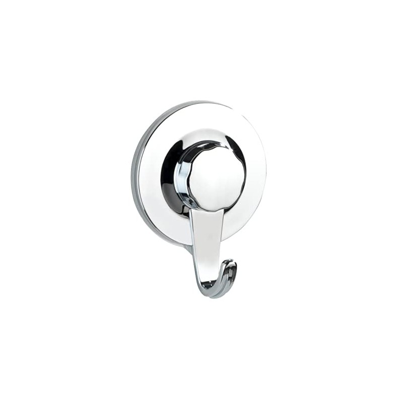 WENKO Static-Loc® Plus Valenza Wall Hook Chrome - Towel Hook,