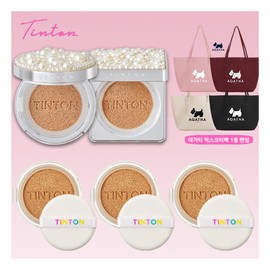 Tintone 올인원 핏쿠션 펄 에디션 (본품 2ea + 리필 3ea + 전고객 아가타 쇼퍼백) All-in-One Fit Cushion Pearl Edition (Main Product 2ea + Refill 3ea + All Customer Agatha Shopper Bag)