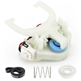 Upgraded WH03X30517 Washer Mode Shifter Actuator & WH01X27538 Washer Drive Belt & WH05X24185 & WH01X24434 Washer Spring Compatible with GE Washing Machine