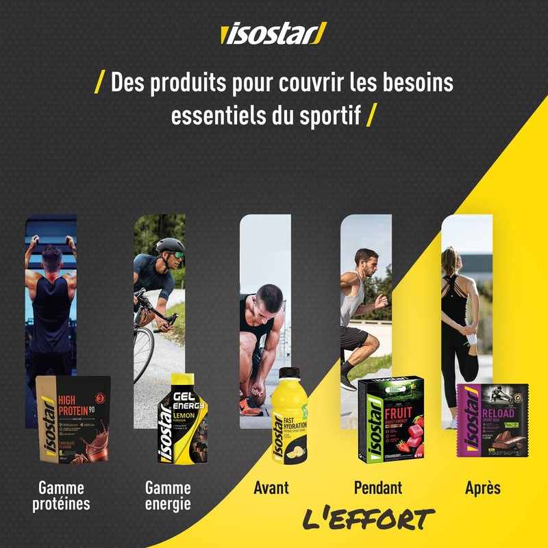 Isostar Actifood Exotic - Energie-Gel-Quelle für Kohlenhydrate und Vitamine –