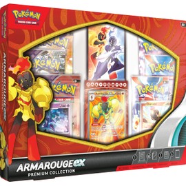 Pokémon TCG: Armarouge ex Premium Collection (6 Boosters & 3 Foil Promo Cards)