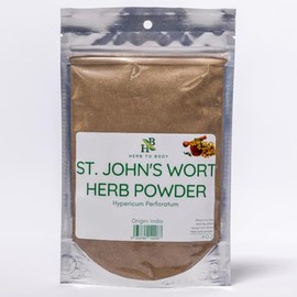 Herb To Body St. John's Wort Herb Powder | Hypericum Perforatum | Wildcrafted | 4oz